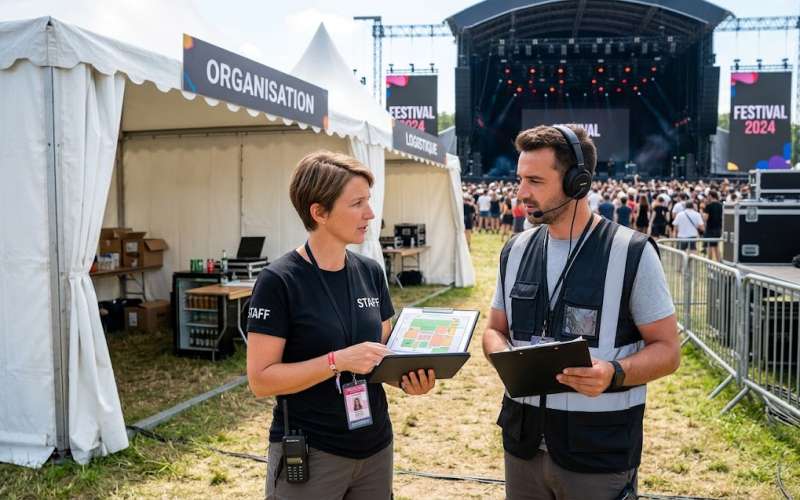 Travailler en festival : extras, technique et organisation