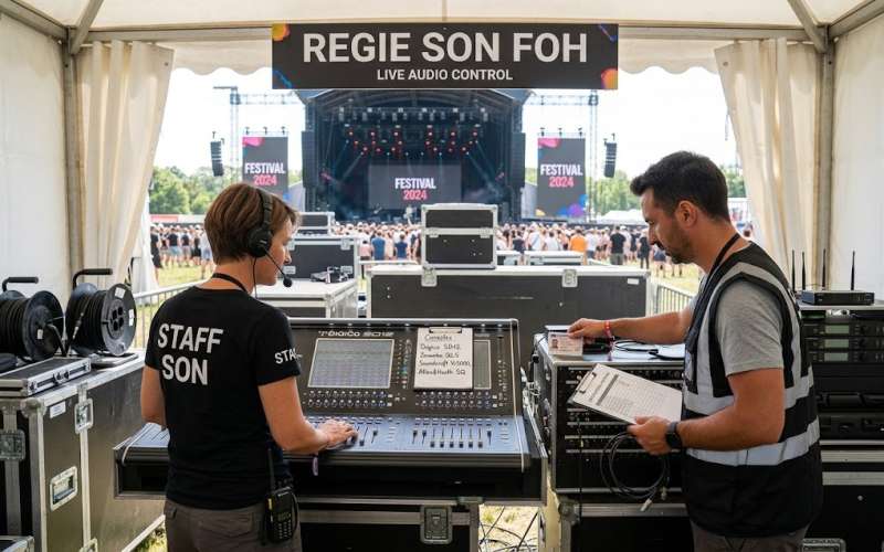 Technicien son live : comment démarrer en événementiel