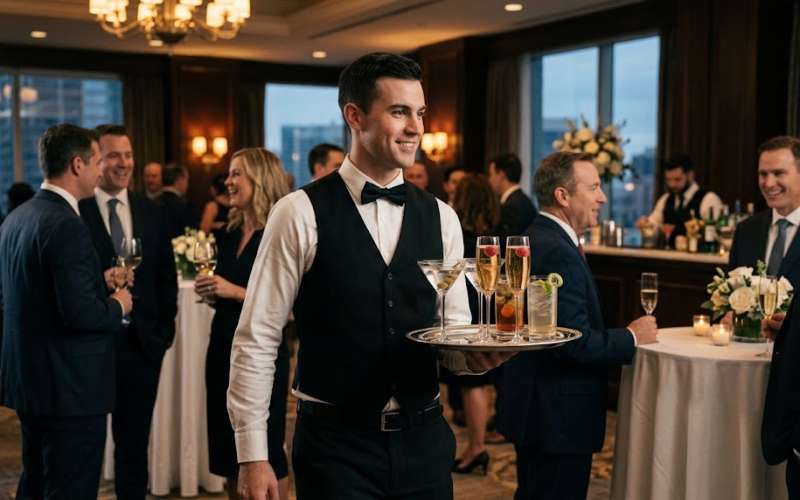 Extra serveur ou barman en événementiel : mode d’emploi